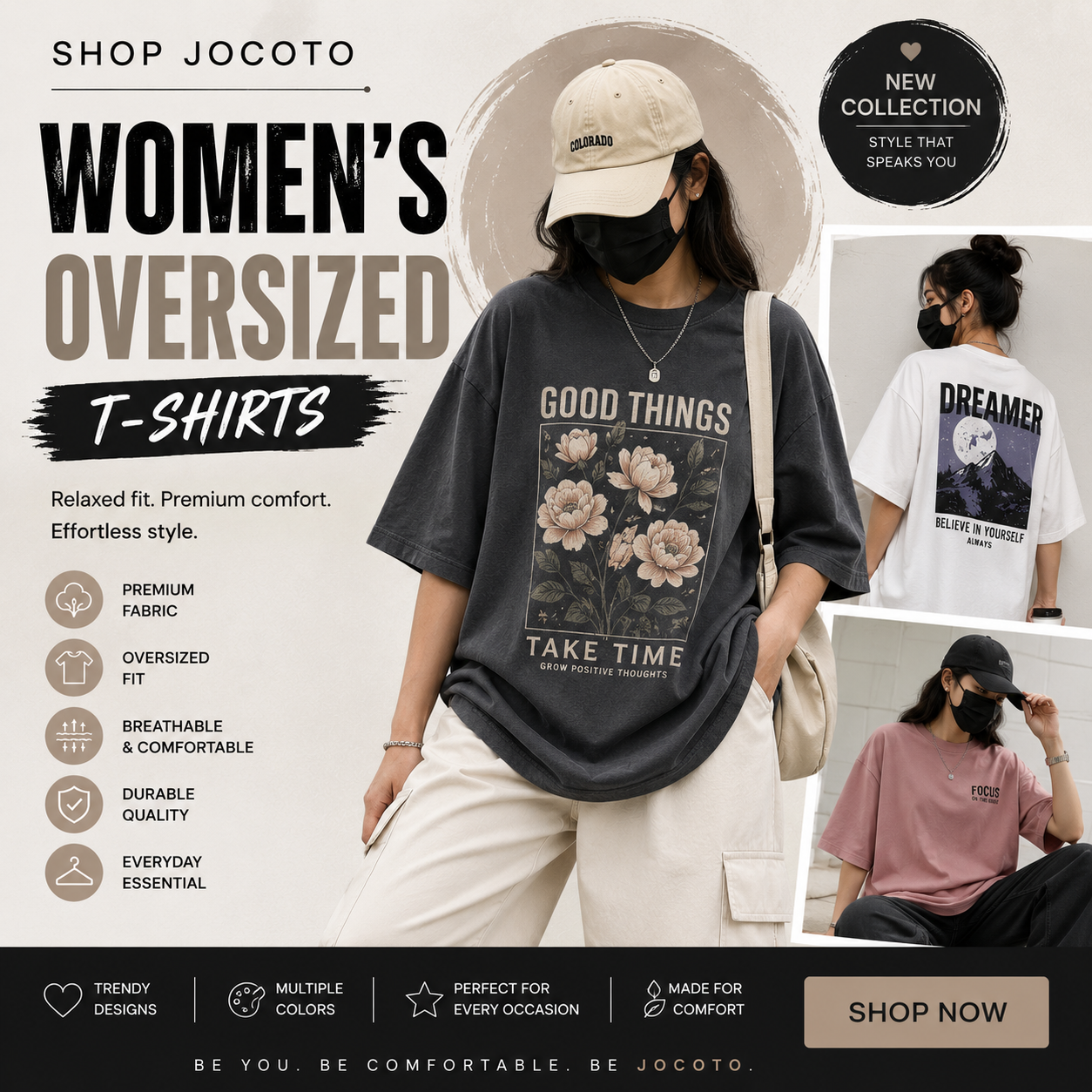Women's Oversized T-Shirts