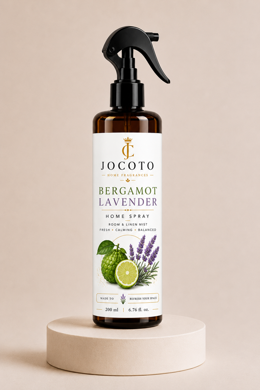JOCOTO Bergamot Lavender Home Spray | Home Fragrance Spray – 200 ml