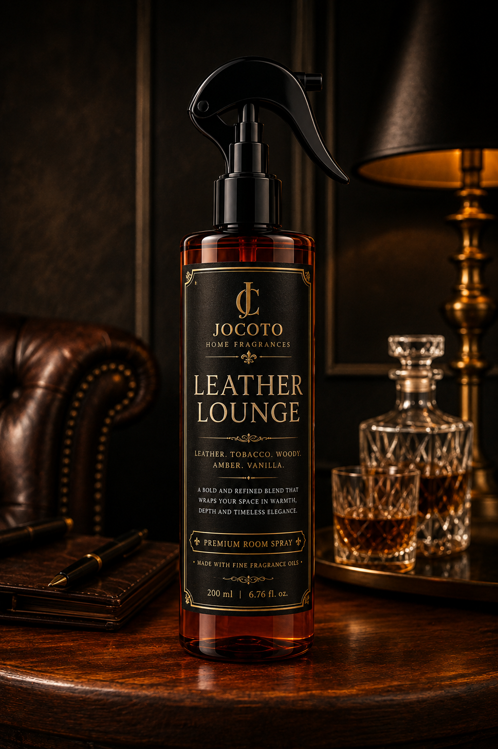Jocoto Leather Lounge Premium Room Spray – 200 ml