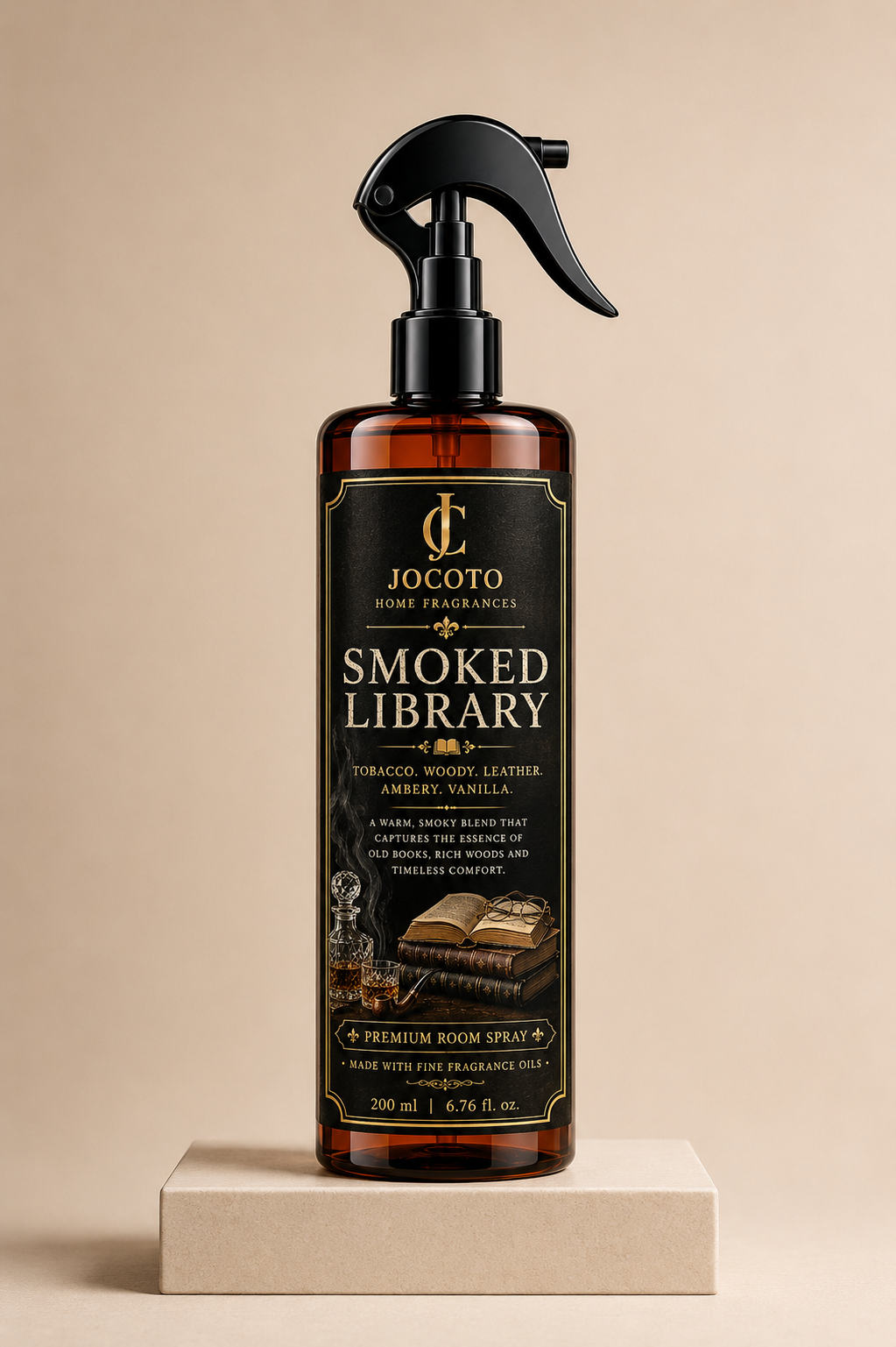 Jocoto Smoked Library Premium Room Spray – 200 ml