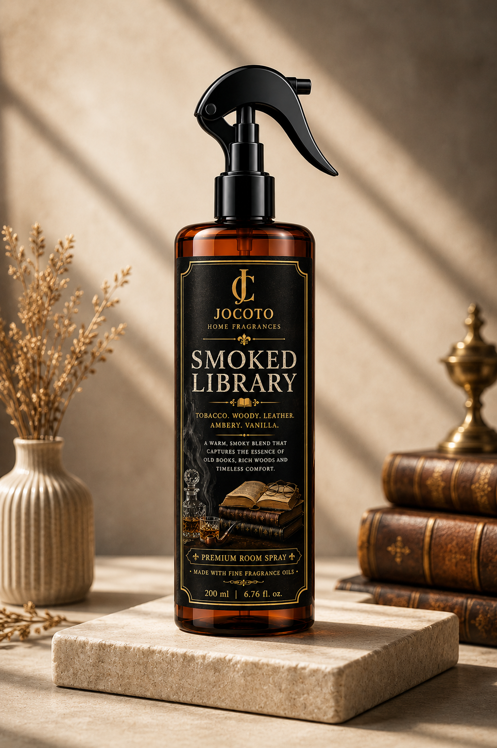 Jocoto Smoked Library Premium Room Spray – 200 ml