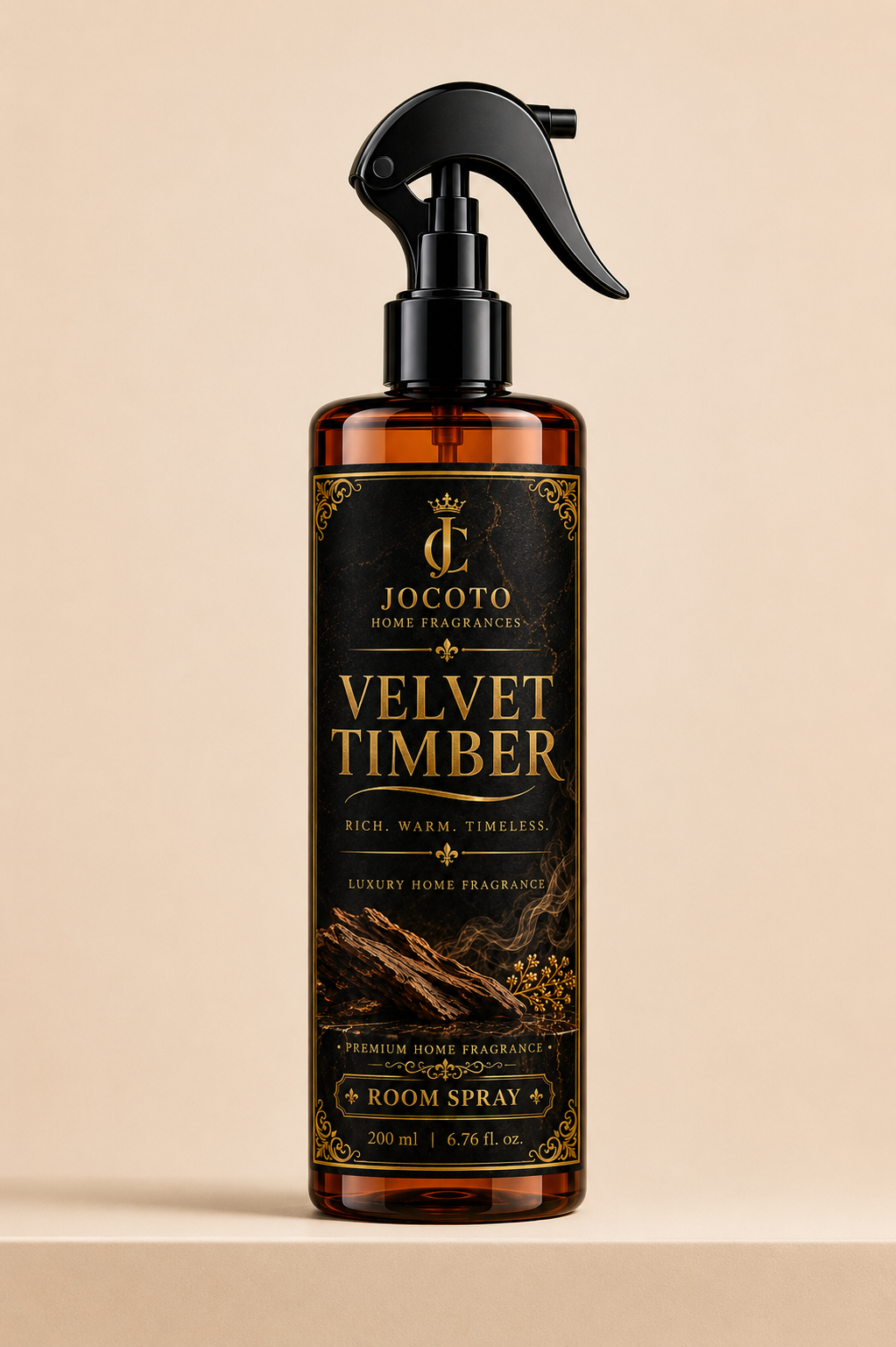 Jocoto Velvet Timber Premium Room Spray – 200 ml